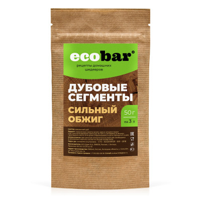 Дубовые сегменты сильный обжиг 50g EB