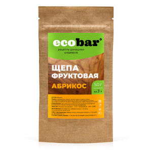 Щепа фруктовая абрикос 50g EB