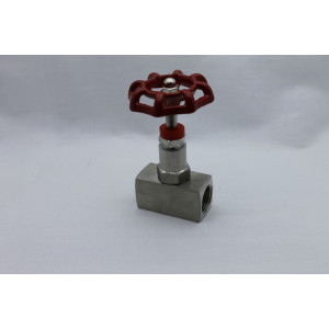 Кран игольчатый резьбовой 1/2" (нерж-ст)