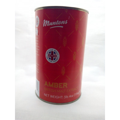 Жидкий неохмеленный солодовый экстракт Muntons "Amber Malt Ext", 1,5 кг