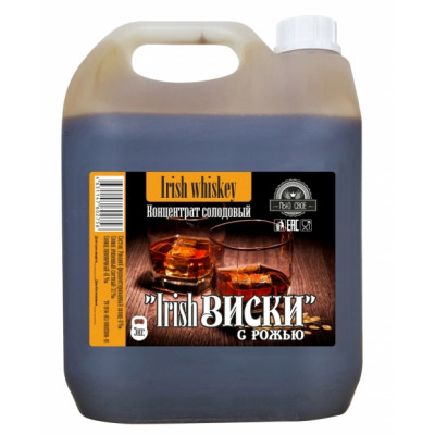 Концентрат ячменно солодовый с рожью ( Irish whiskey) 5 кг