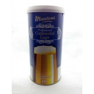Солодовый экстракт Muntons "Continental Lager", 1,8 кг