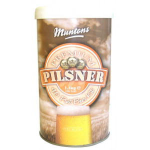 Охмеленный солодовый экстракт Muntons Pilsner, 1,5 кг
