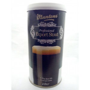 Охмеленный солодовый экстракт Muntons Export Stout, 1,8 кг